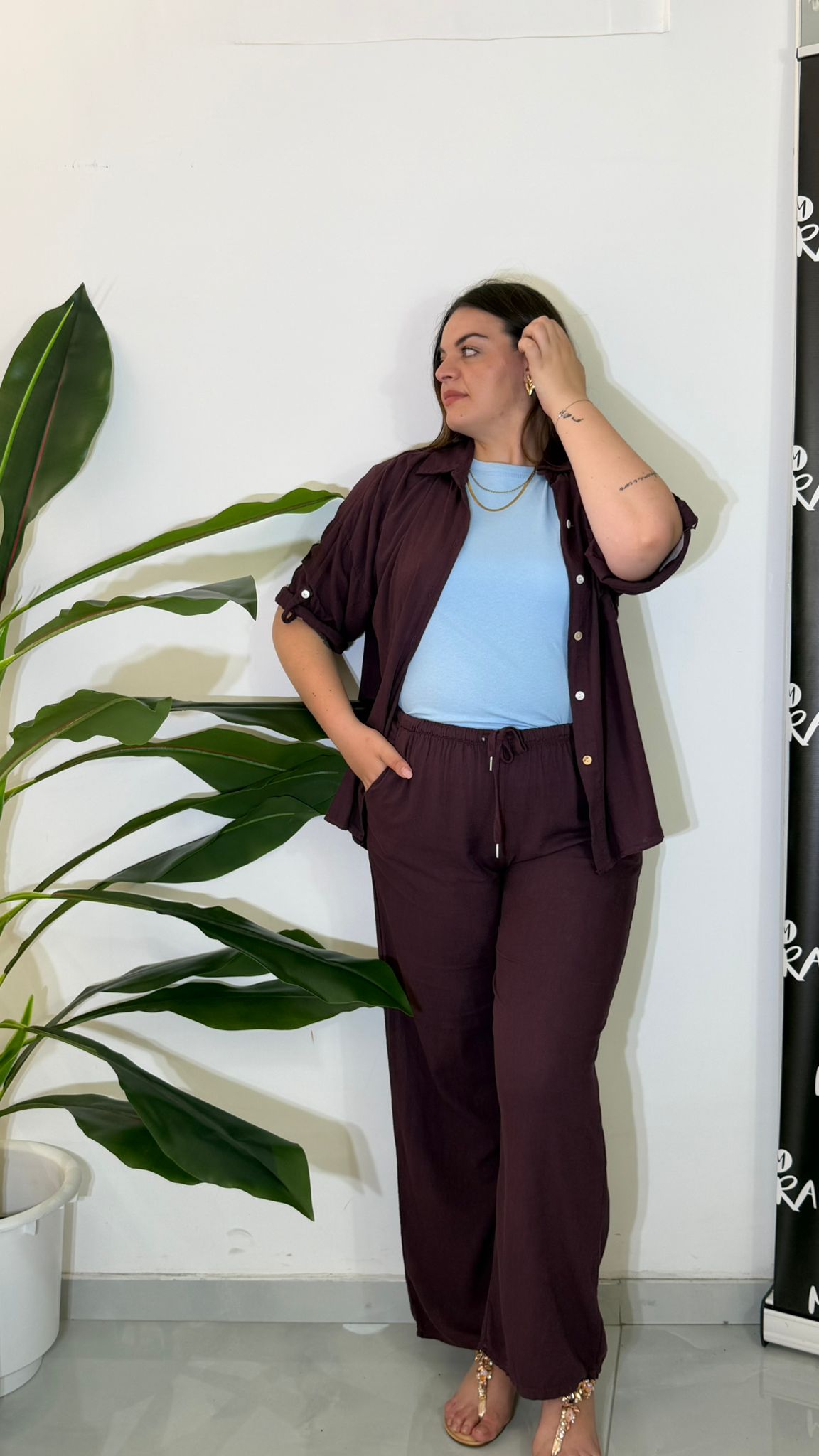 Coordinato in lino