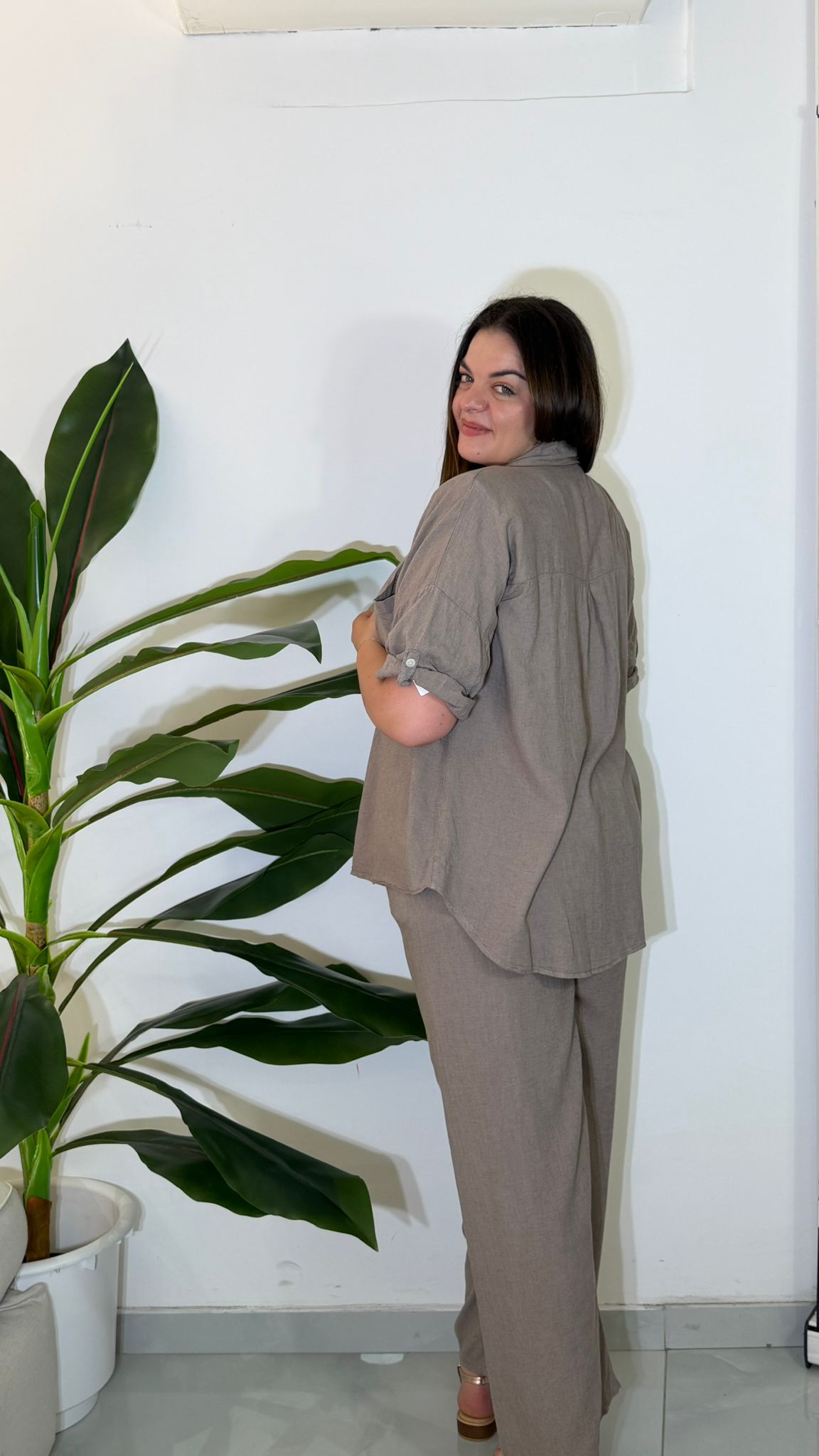 Coordinato in lino