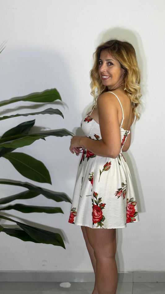 Abito Victoria floreale