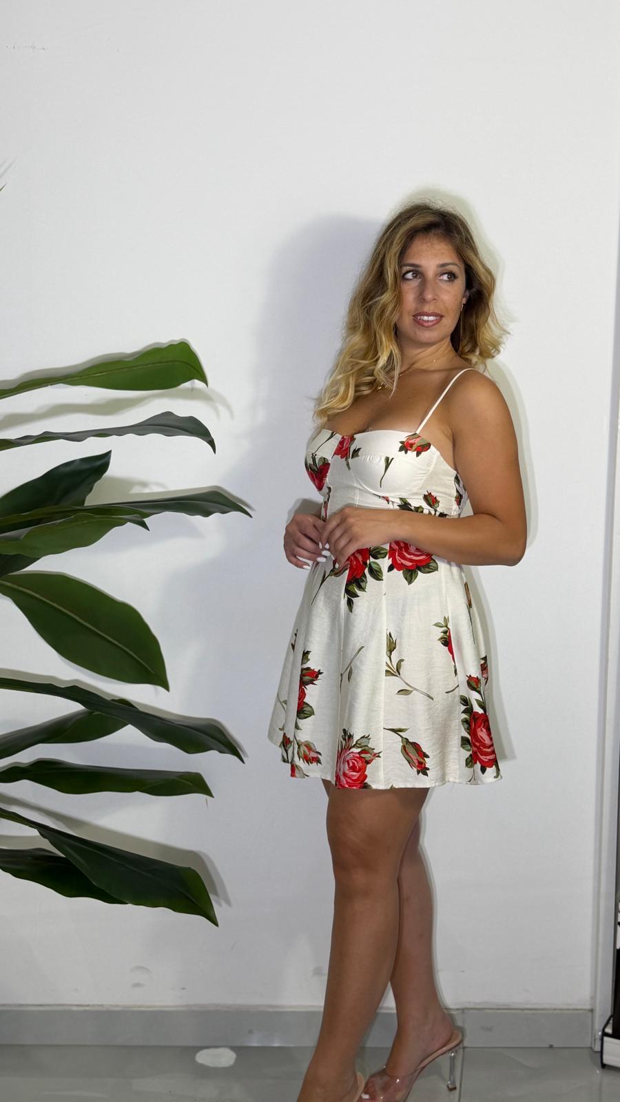 Abito Victoria floreale